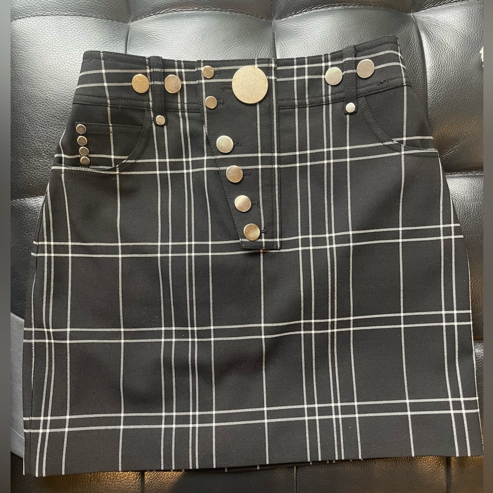 Alexander Wang Plaid mini skirt
